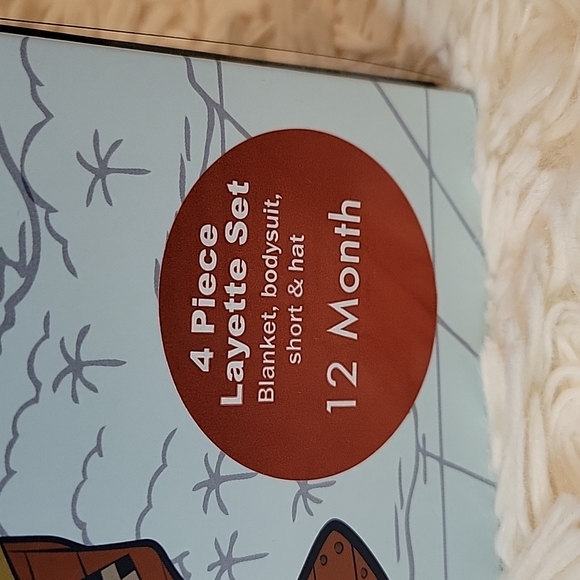 Disney Pirates of the Caribbean 12 month 4 Piece Layette Set - Picture 5 of 6